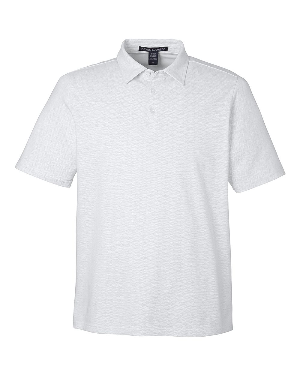 Devon & Jones Men's Crownlux Performance® Geo Polo