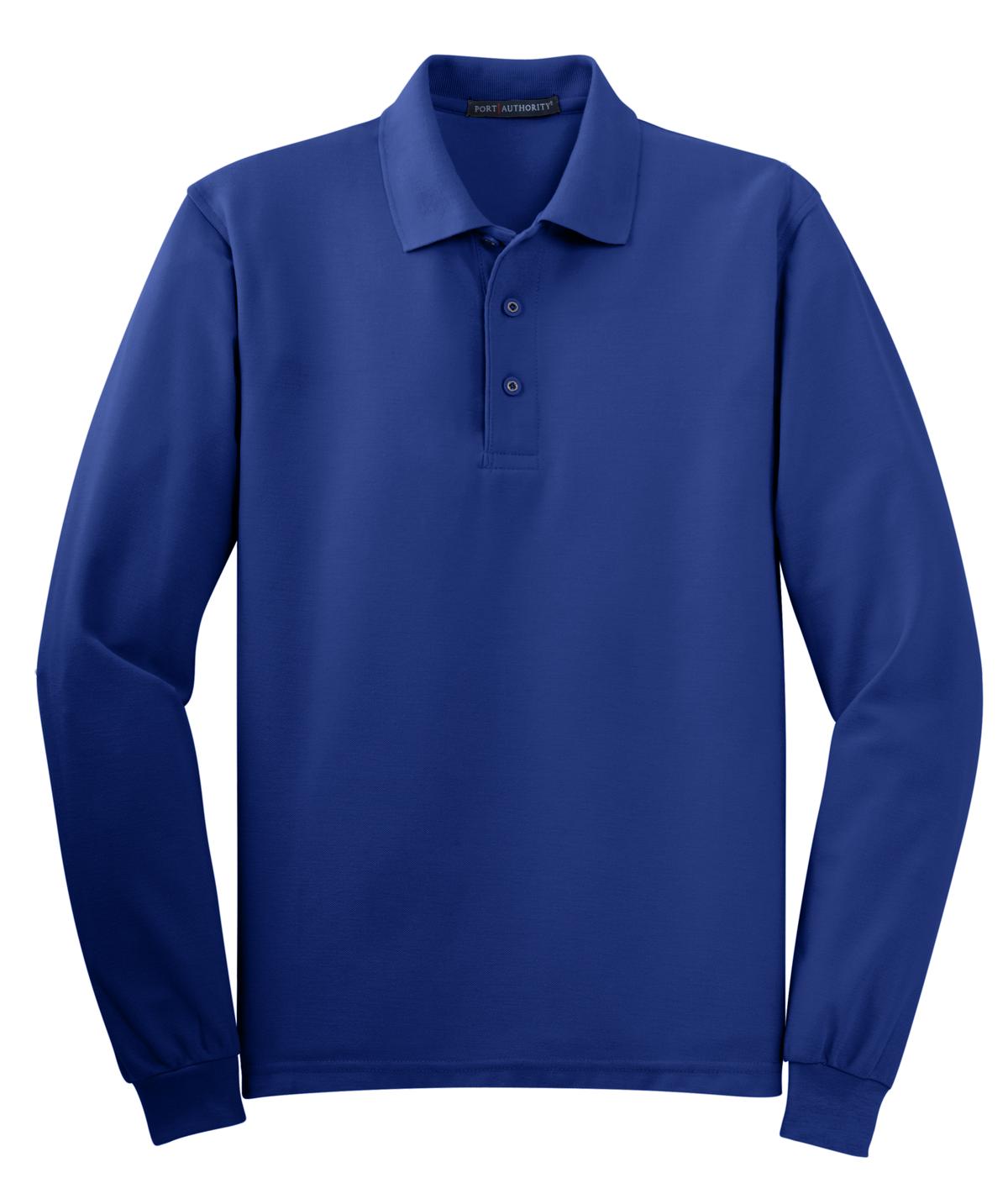 Port Authority® Silk Touch™ Long Sleeve Polo