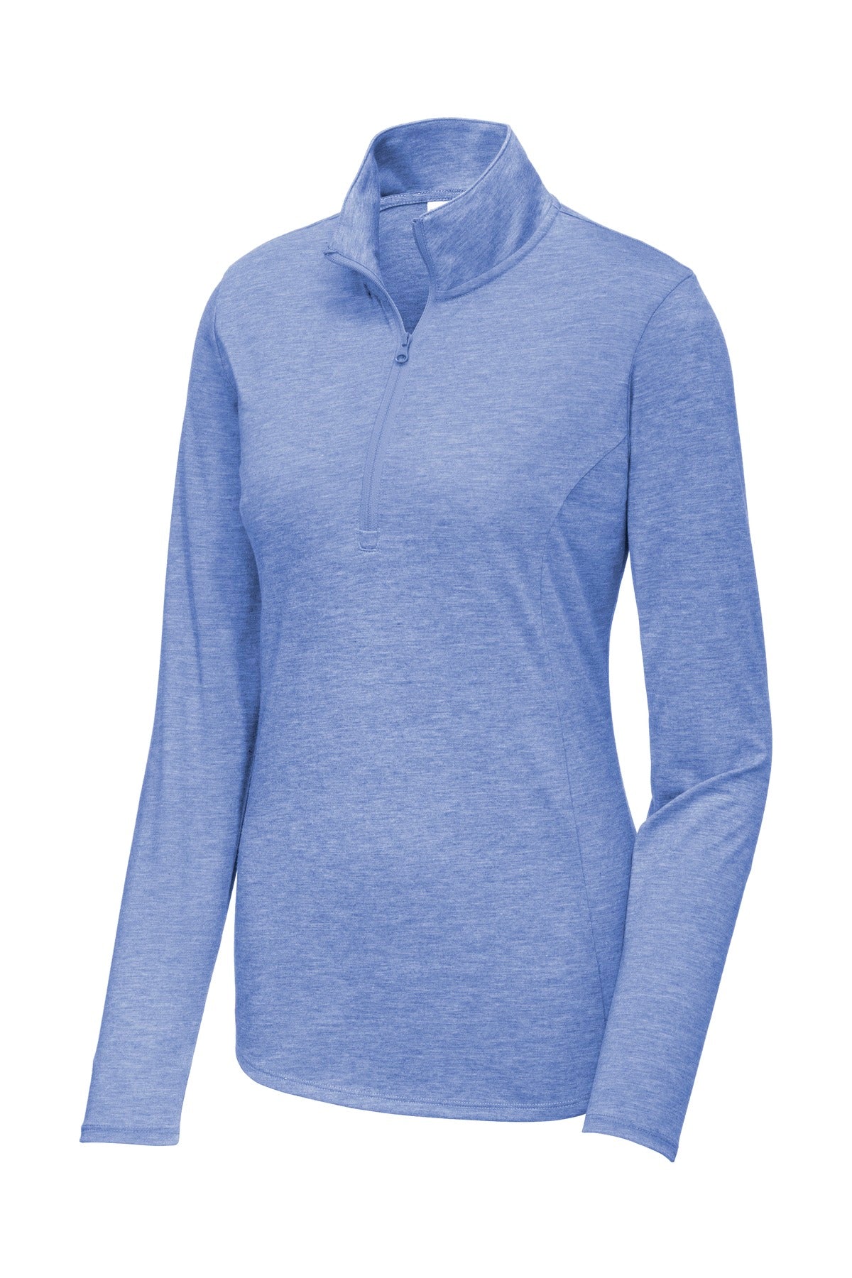Sport-Tek ® Ladies PosiCharge ® Tri-Blend Wicking 1/4-Zip Pullover