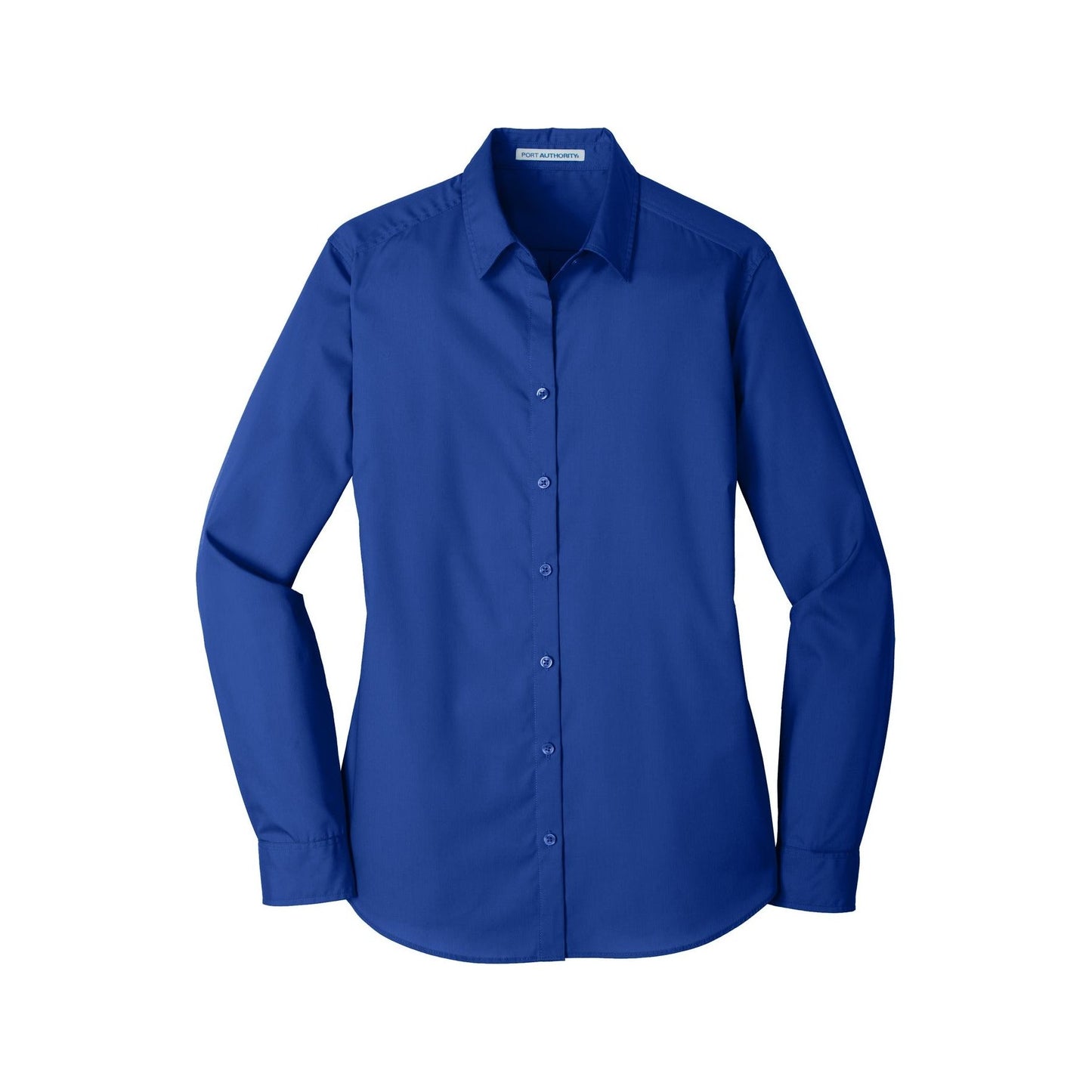 Port Authority® Ladies Long Sleeve Carefree Poplin Shirt