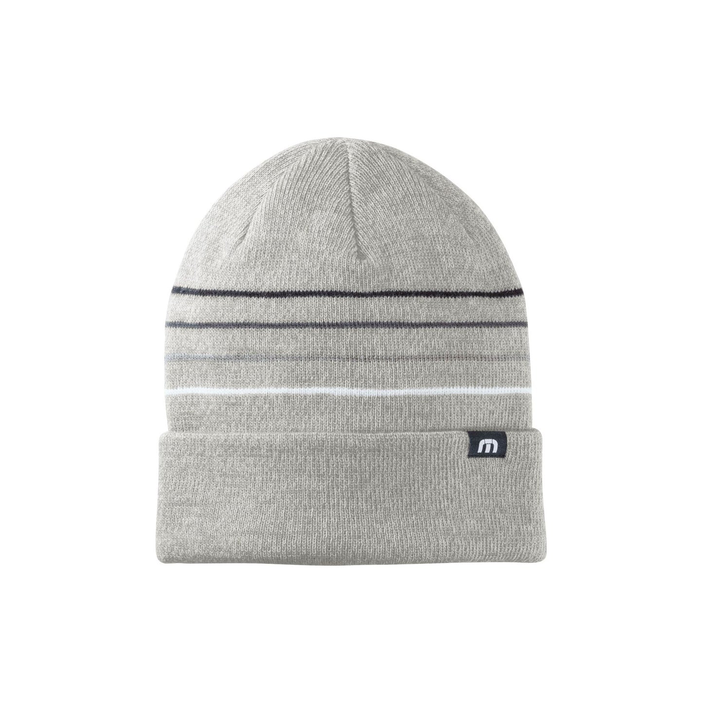 TravisMathew Striped Cuffed Beanie