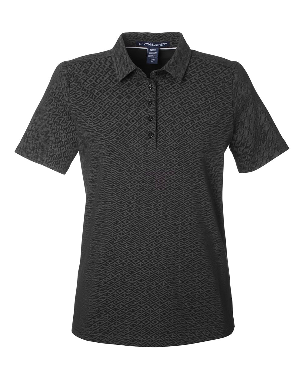 Devon & Jones Women's Crownlux Performance® Geo Polo