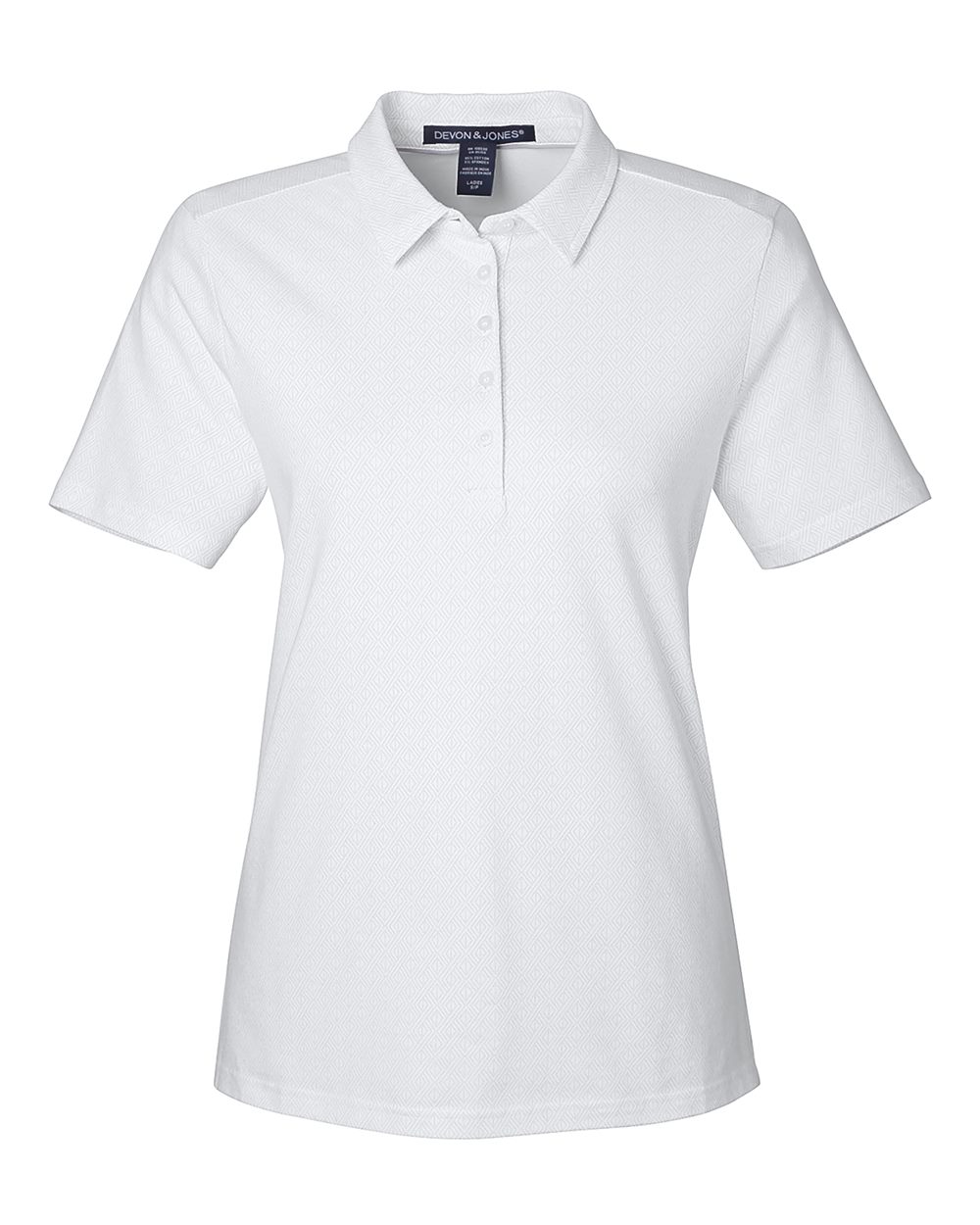 Devon & Jones Women's Crownlux Performance® Geo Polo