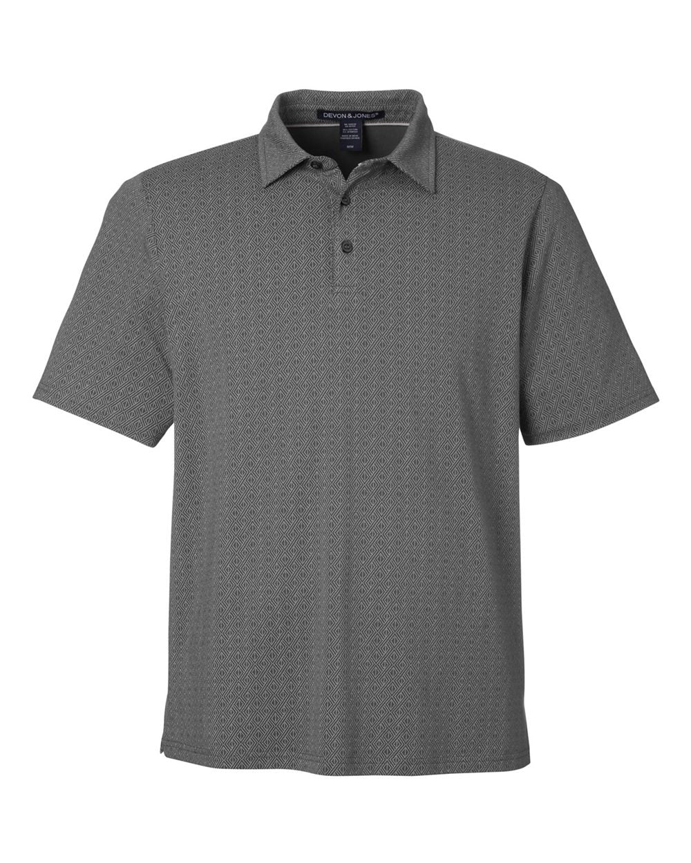 Devon & Jones Men's Crownlux Performance® Geo Polo