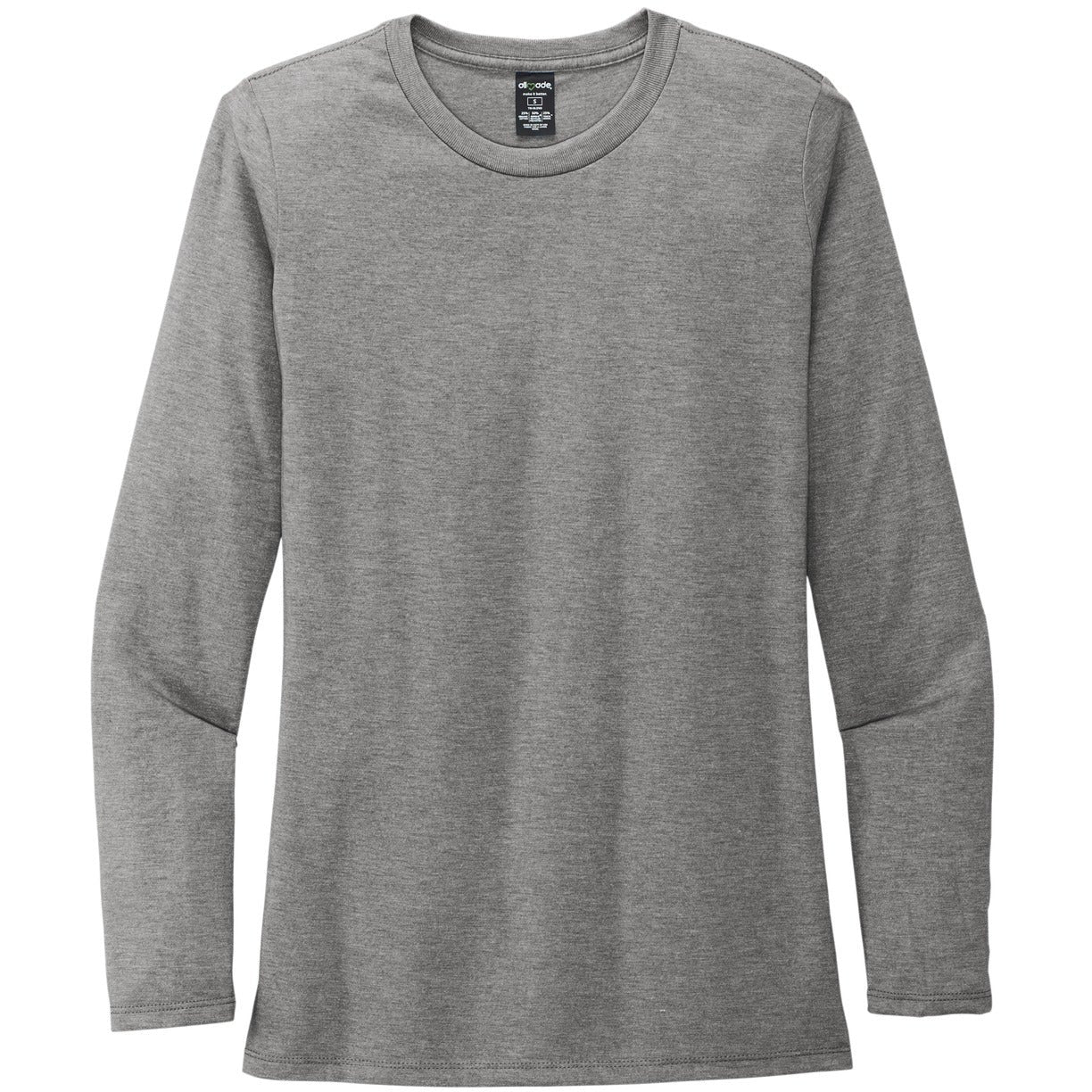 Allmade ® Women's Tri-Blend Long Sleeve Tee