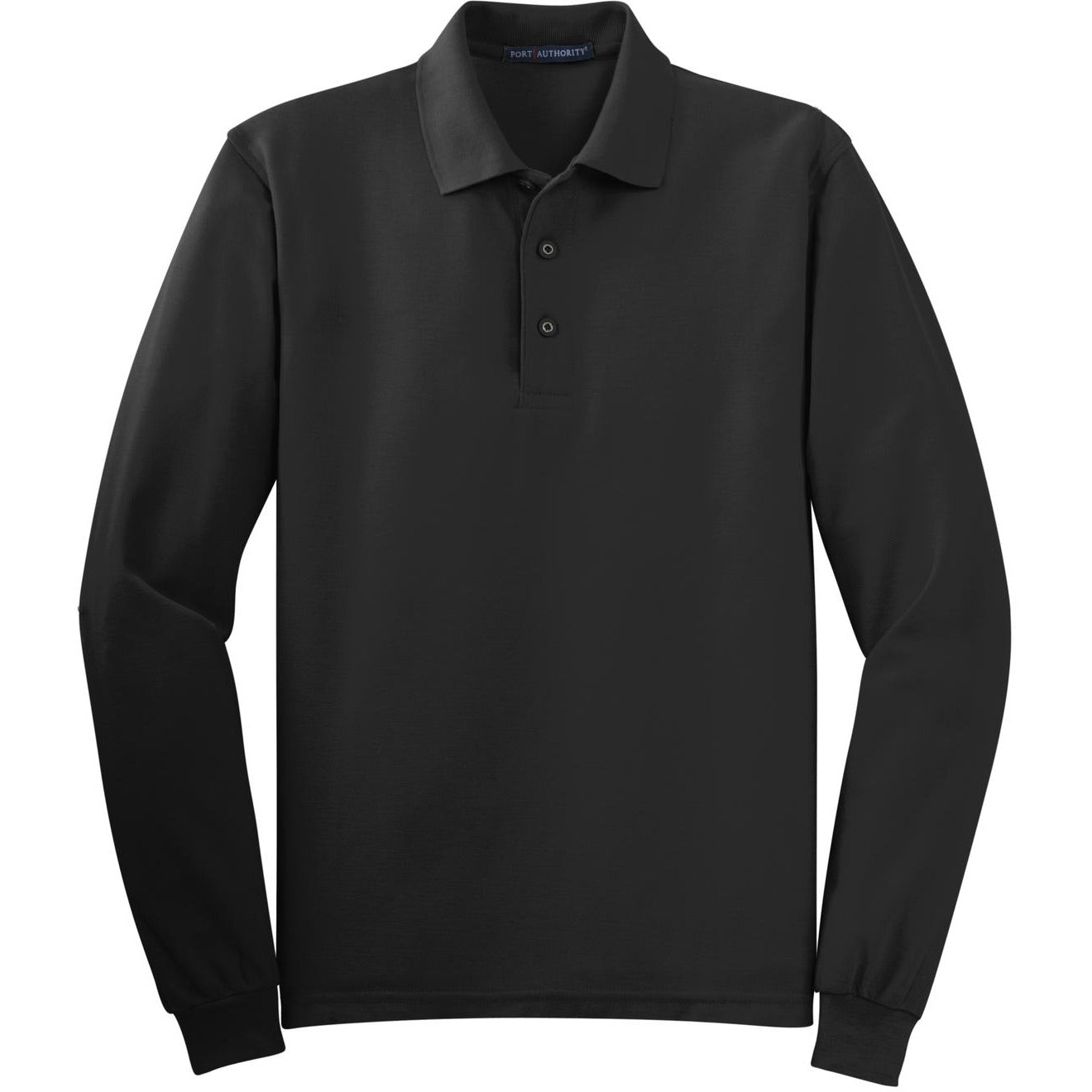Port Authority® Silk Touch™ Long Sleeve Polo