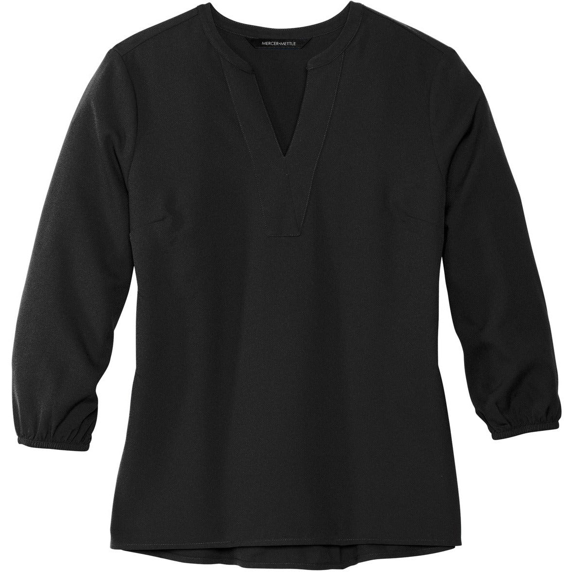 Mercer+Mettle™ Women's Stretch Crepe 3/4-Sleeve Blouse