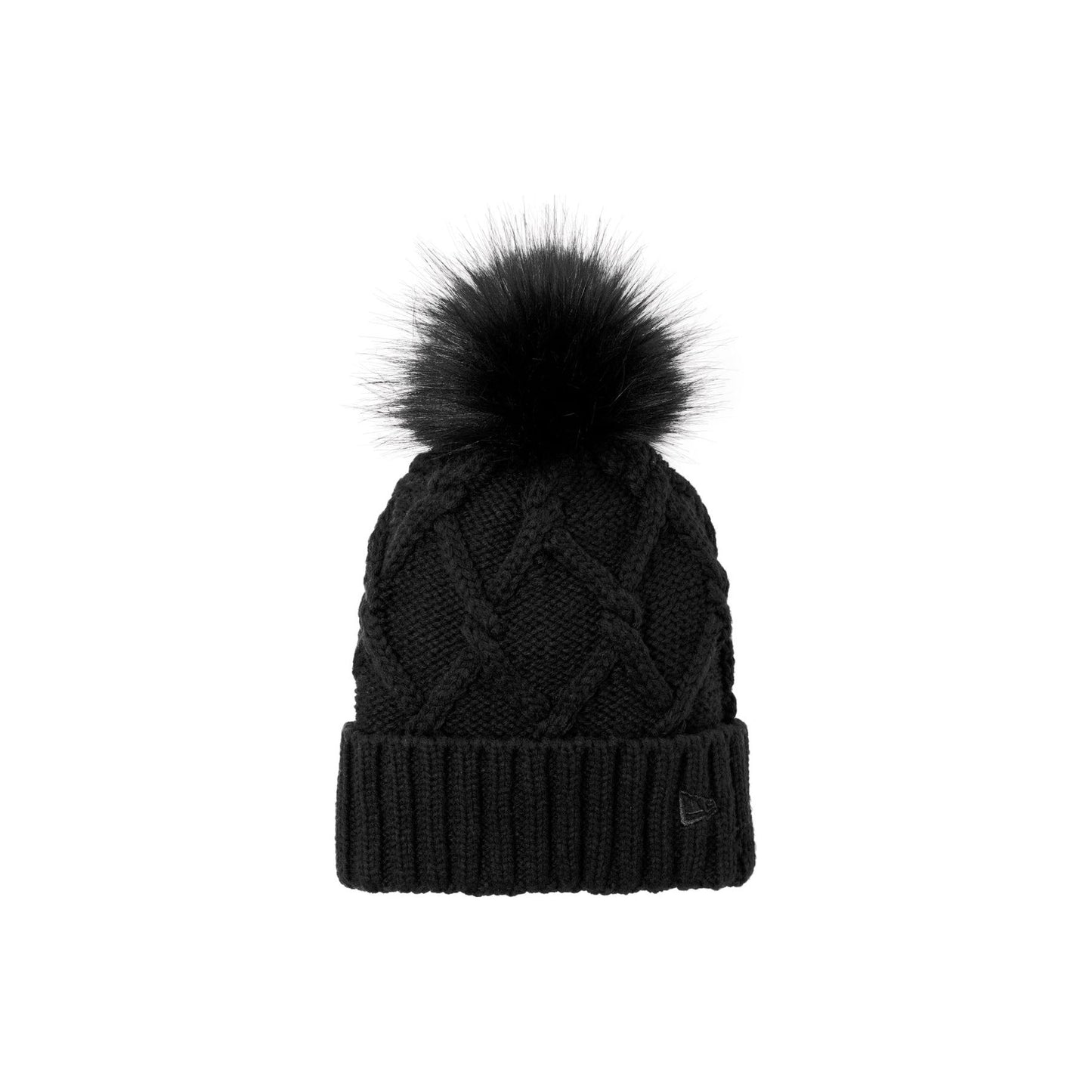 New Era®  Faux Fur Pom Beanie