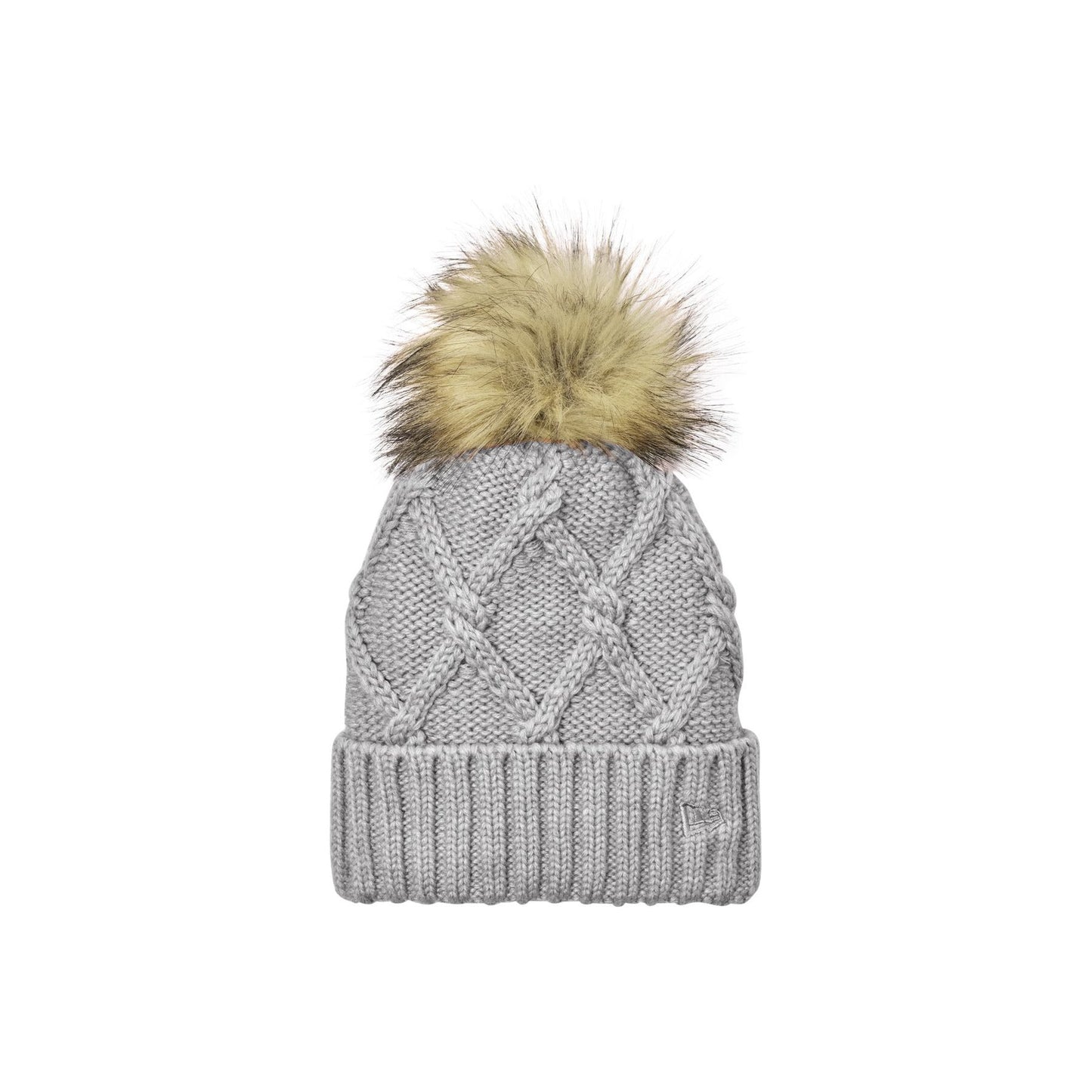 New Era®  Faux Fur Pom Beanie