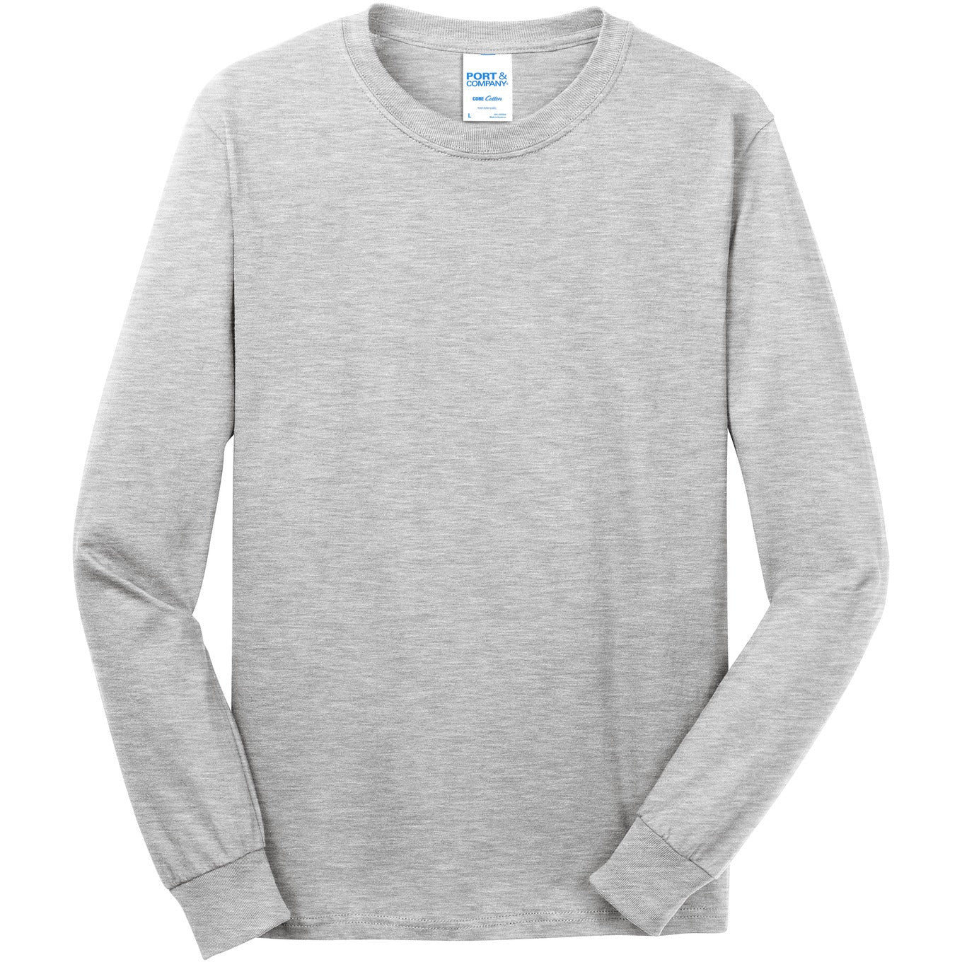 Port & Company® - Long Sleeve Core Cotton Tee
