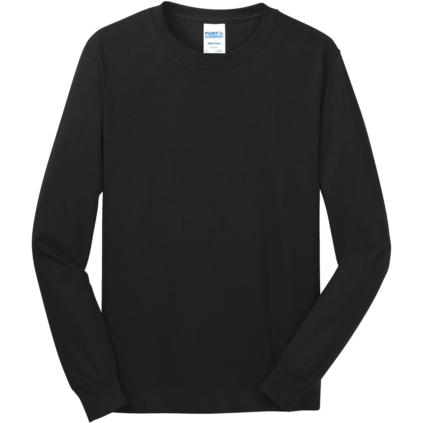 Port & Company® - Long Sleeve Core Cotton Tee