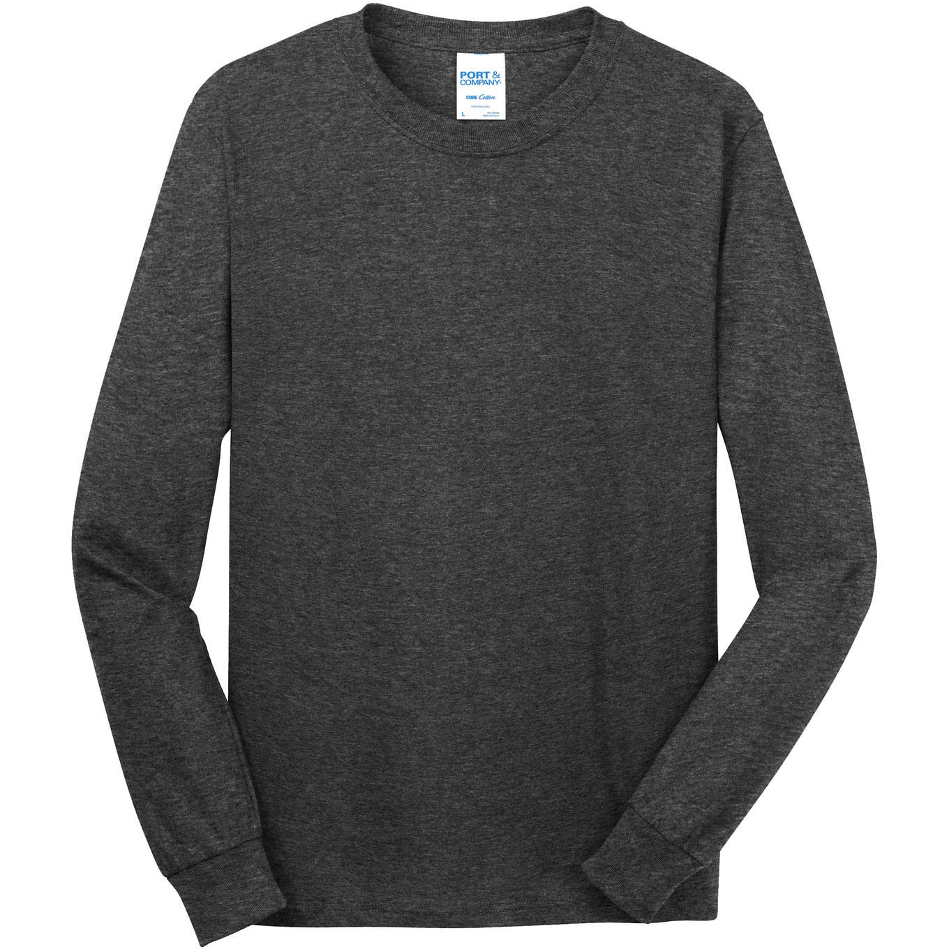Port & Company® - Long Sleeve Core Cotton Tee